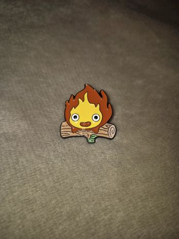 Broche calcifer le château ambulant