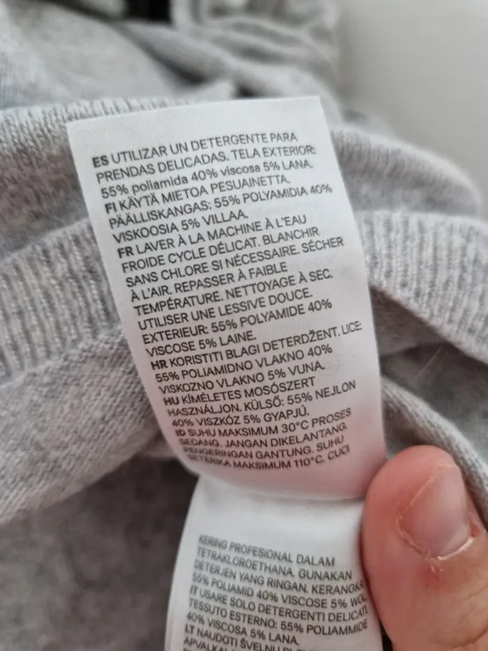 Pull h&m gris - photo numéro 4