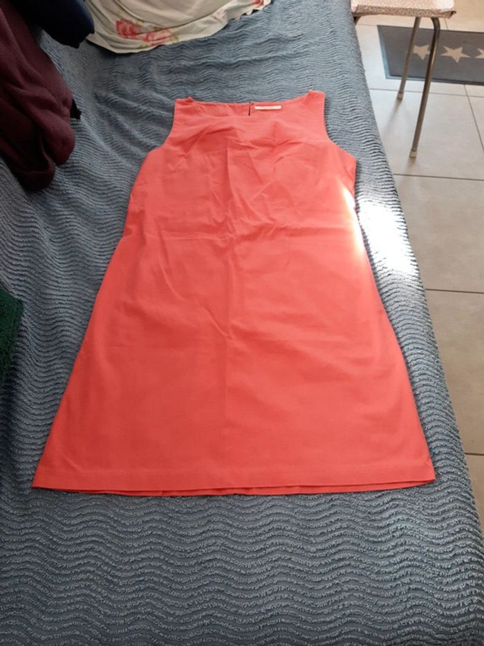 Robe droite rose corail 40🔴 - photo numéro 6