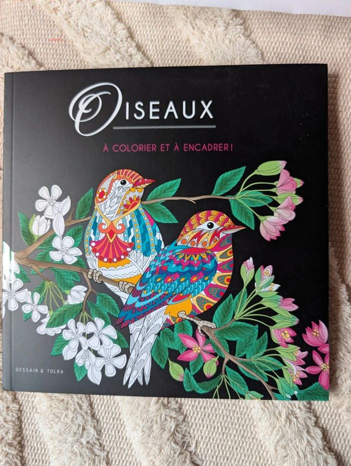 Cahier de coloriage. Oiseaux. Neuf - photo numéro 1
