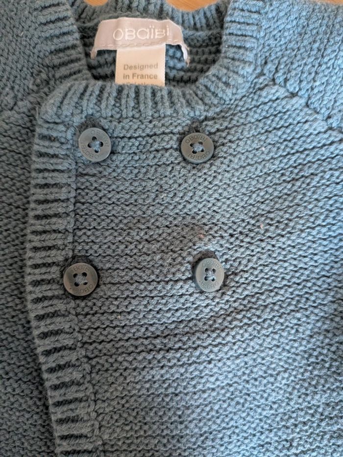 Gilet Obaïbi Taille 1 mois - photo numéro 3