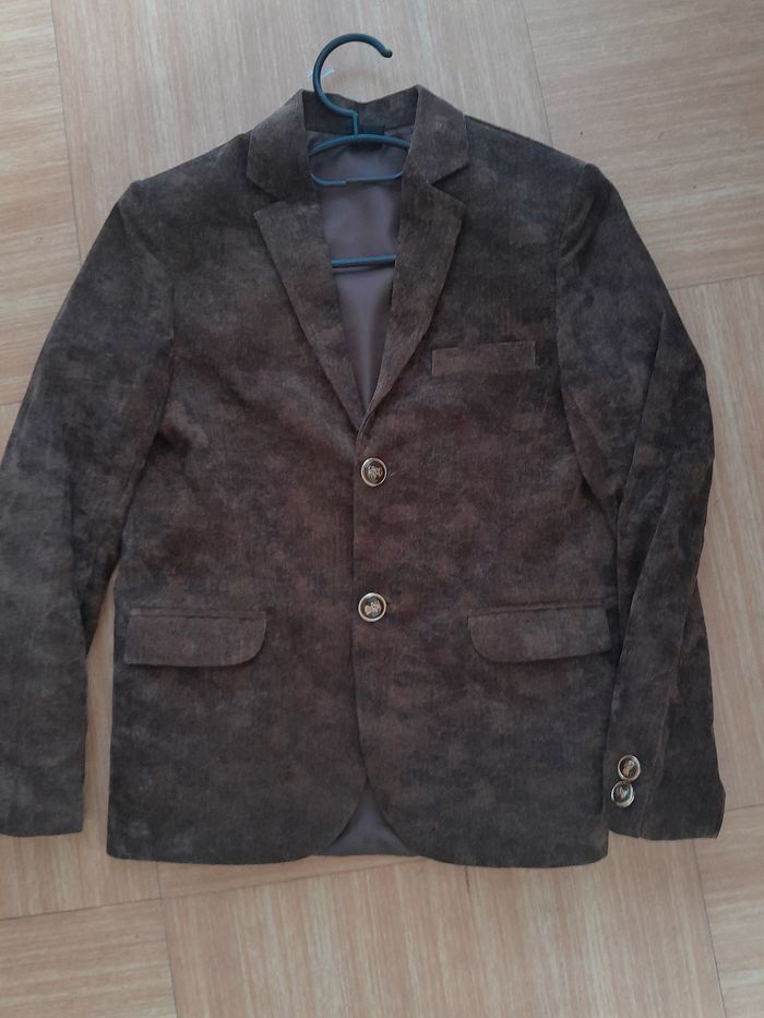 Veste velours 8 ans