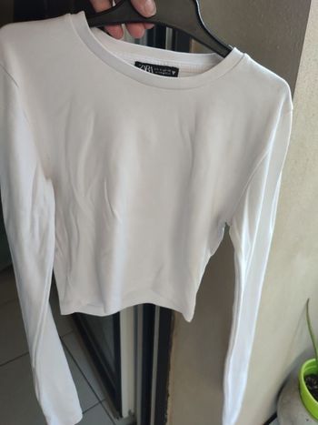 #kytieSfemme. Top court manche longue taille S