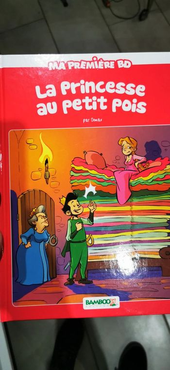 La princesse au petit pois bd