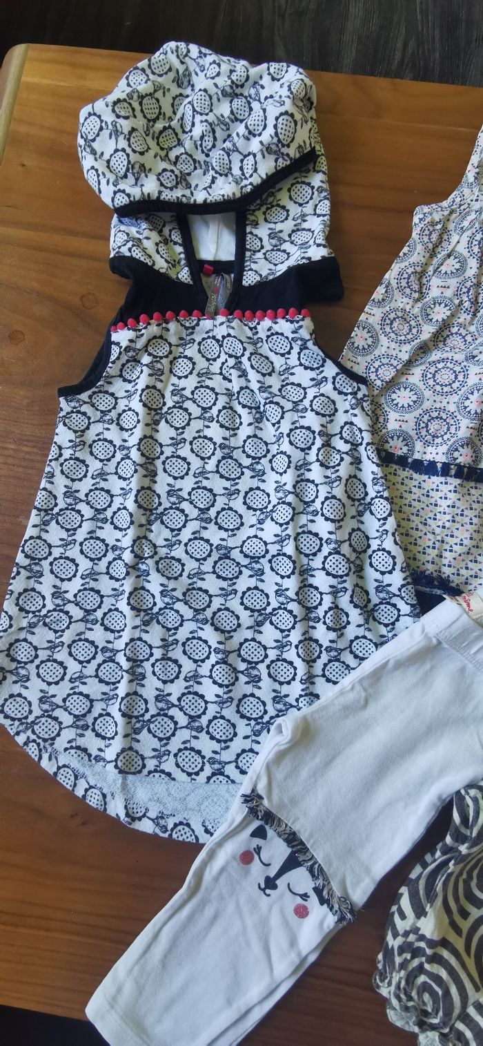 Robes et pantalons bébé fille 12 mois été 74cm - photo numéro 2