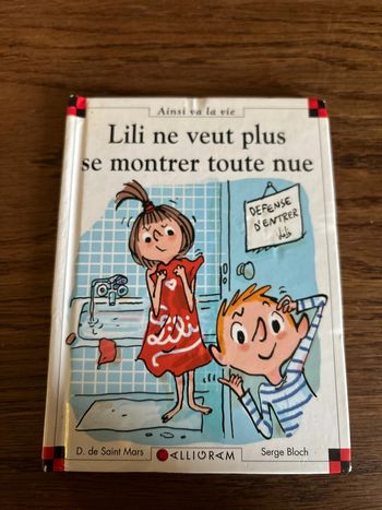 Livre, Lily ne veut plus se montrer toute nue