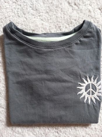 T shirt manches courtes 5 ans phosphorescent