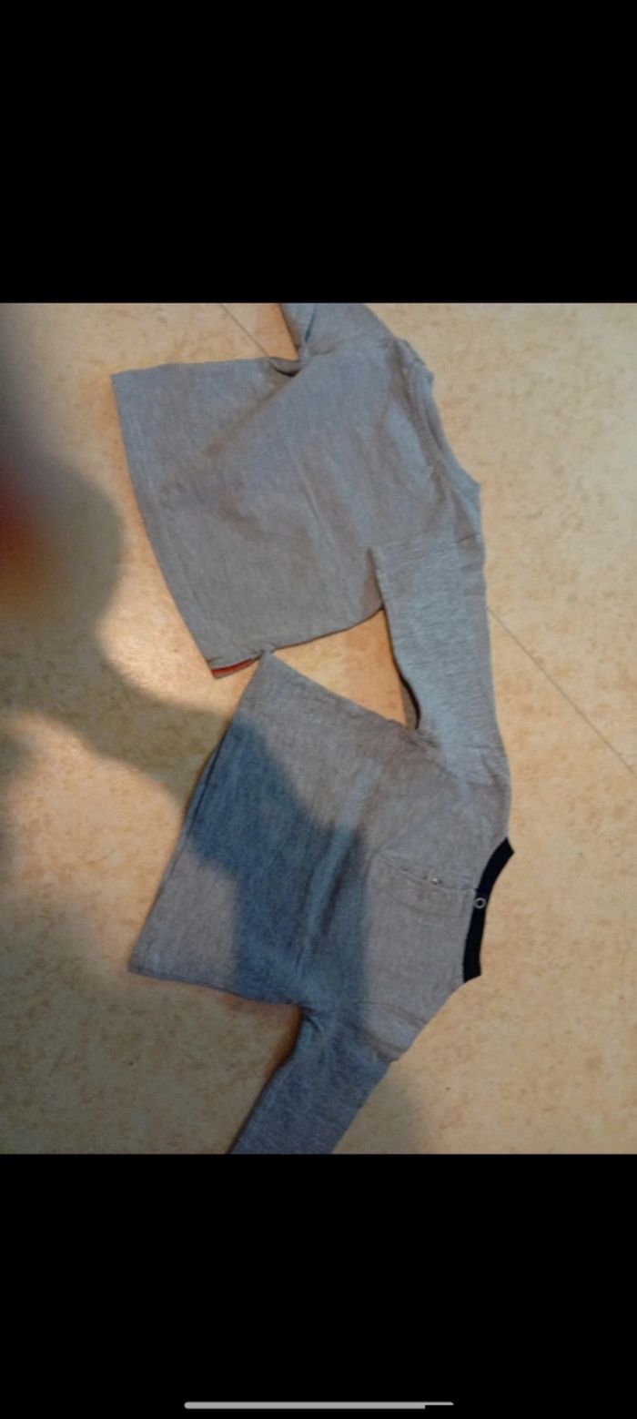 Lot de 2 haut manche longue taille 6 mois - photo numéro 7