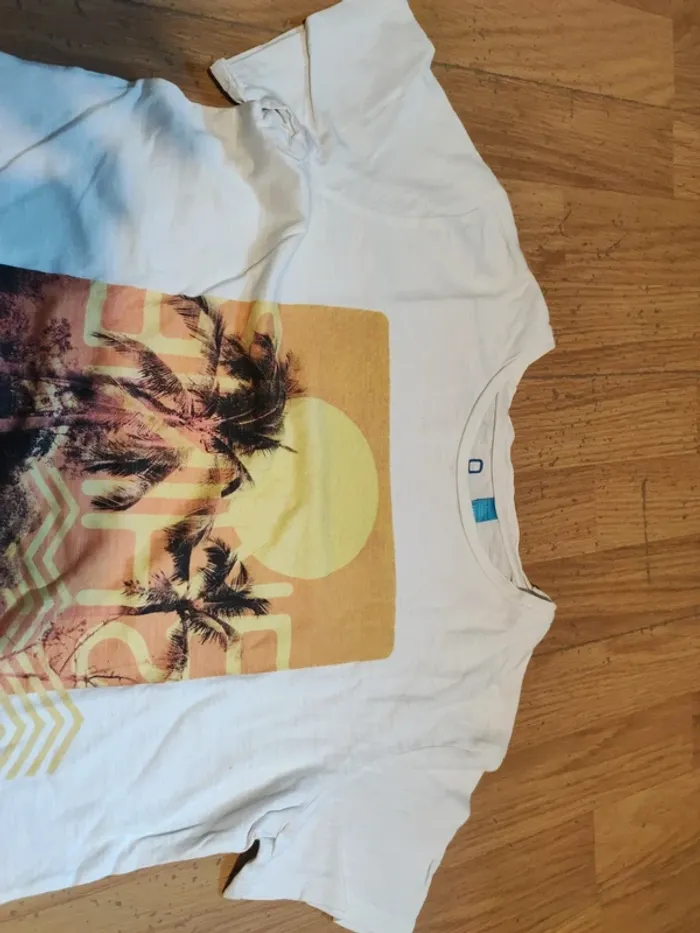T-shirt Okaïdi coucher de soleil - photo numéro 2