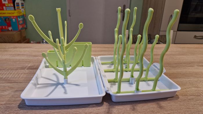 Egoutte biberons pliable vert de Formula Baby