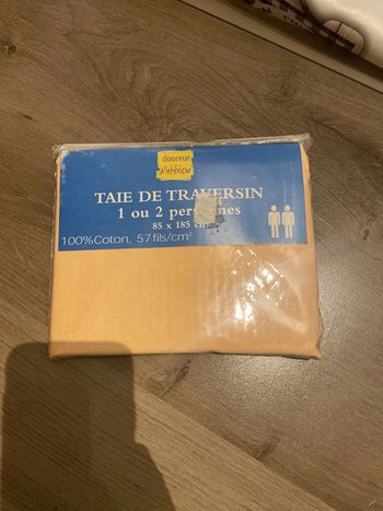 Taie de traversin