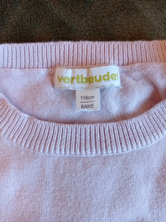 Pull rose 6 ans - photo numéro 4