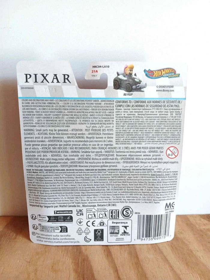 Voiture Mattel Hot Wheels Racer Verse Pixar Bo Peep 1:64 - photo numéro 2