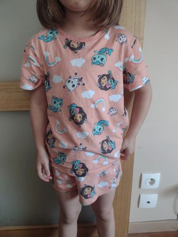 Ensemble pyjama été Gabby's dollhouse 7-8 ans fille