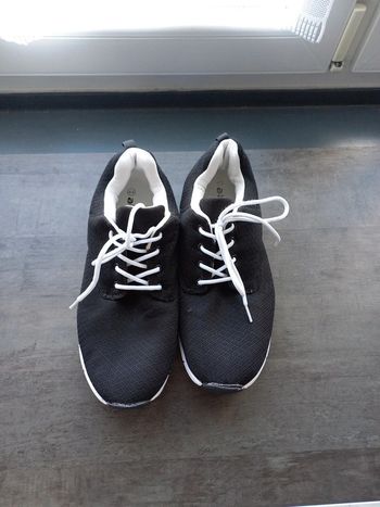 Basket noire homme