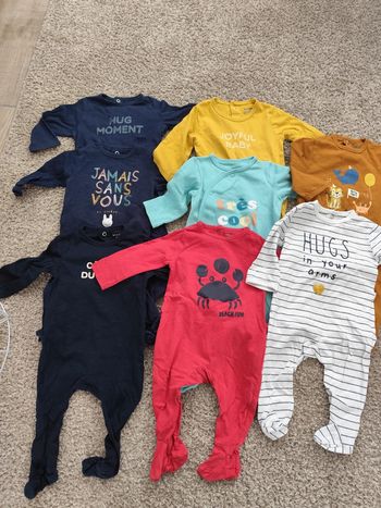 Lot de pyjamas été 6mois