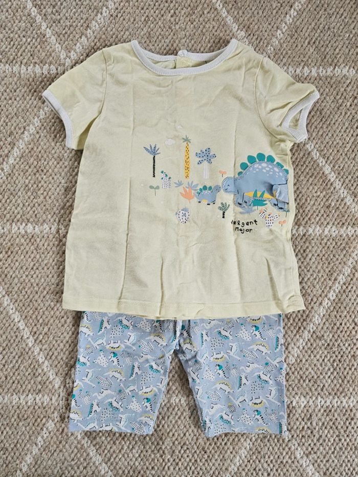 Pyjama dinosaure - sergent major - 18 mois/81 cm