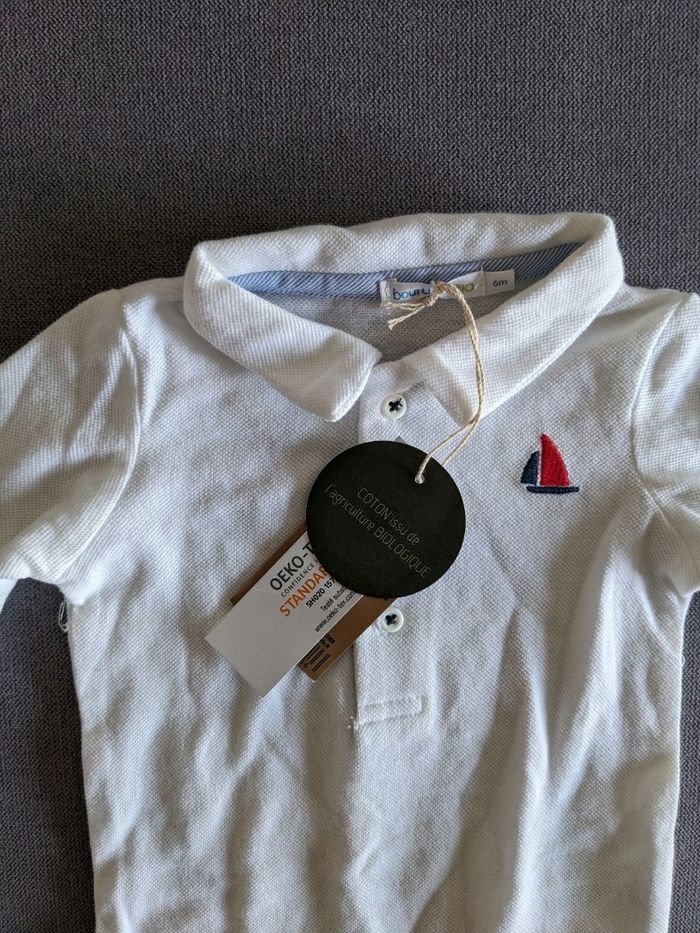 Body neuf bout'chou bio 6 mois - photo numéro 3