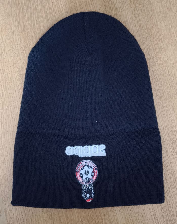 🦎 Bonnet enfant - Adidas Officiel OGCN Côte d'Azur– Noir et blanc - TU 🦎 - photo numéro 6