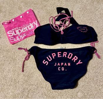 Maillot de bain 2 pièces superdry L 40