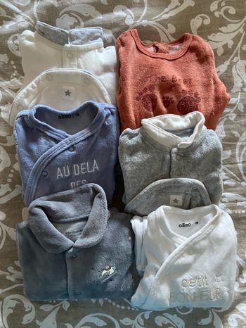 Lot pyjama 1 mois