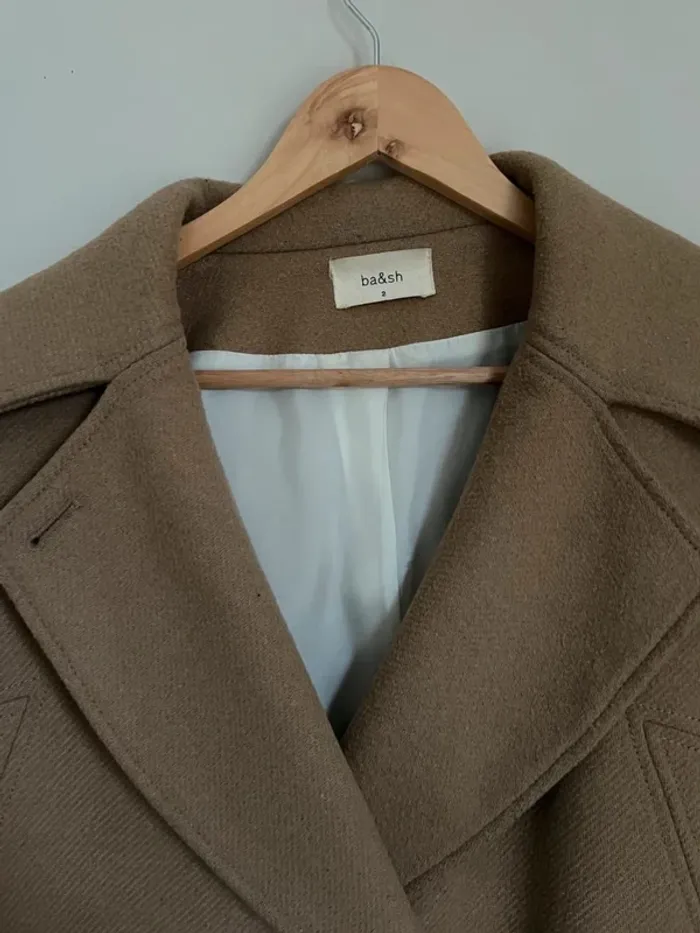 Manteau ba&sh beige - photo numéro 3