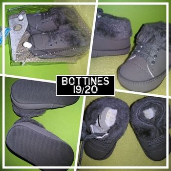 Bottines fourrées bébé