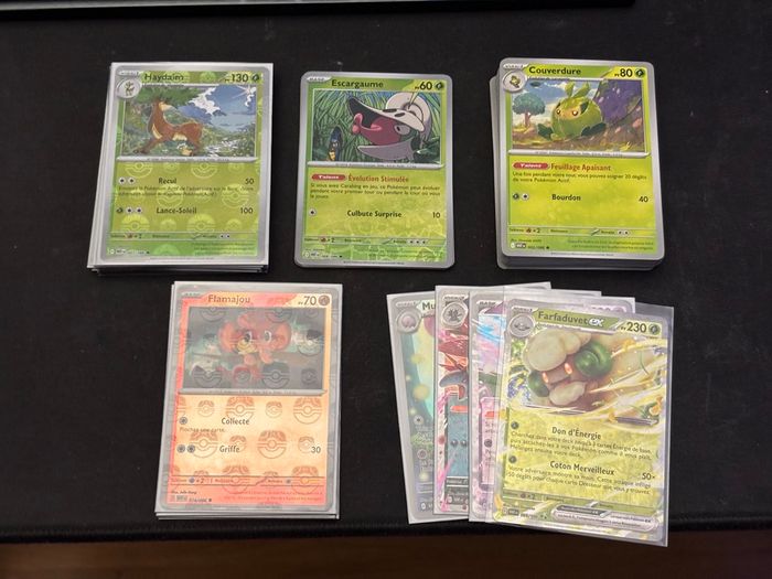 Lot Cartes Flamme blanche / Foudre Noire