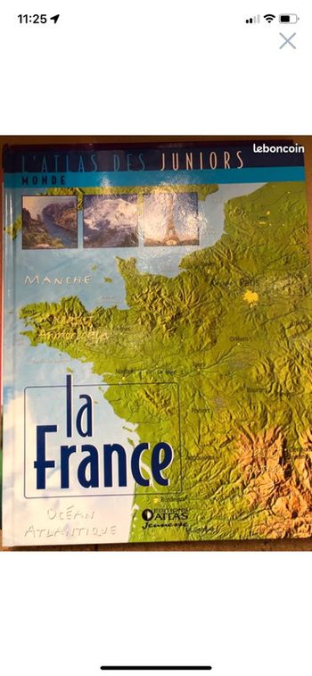 L’atlas junior la France