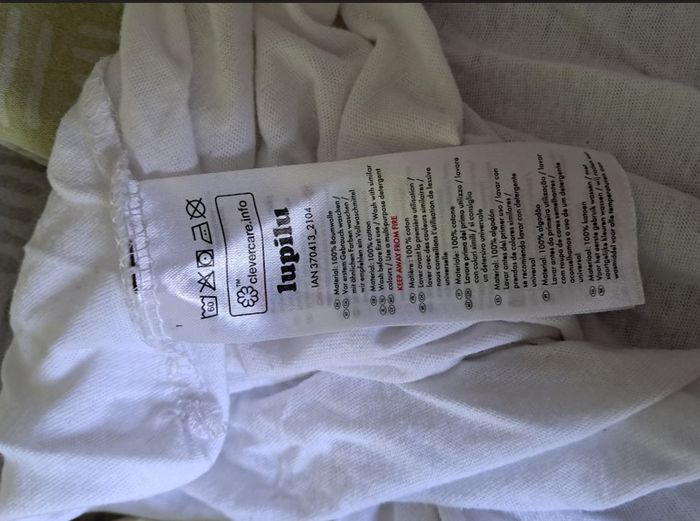 Draps housse, drap plat et alèses lit bébé - photo numéro 3