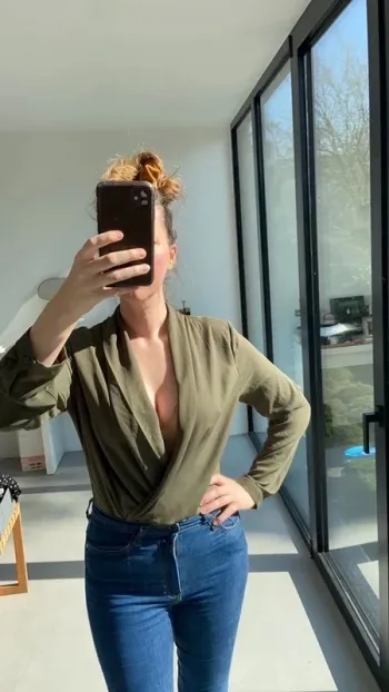 Body décolleté en v - taille 36