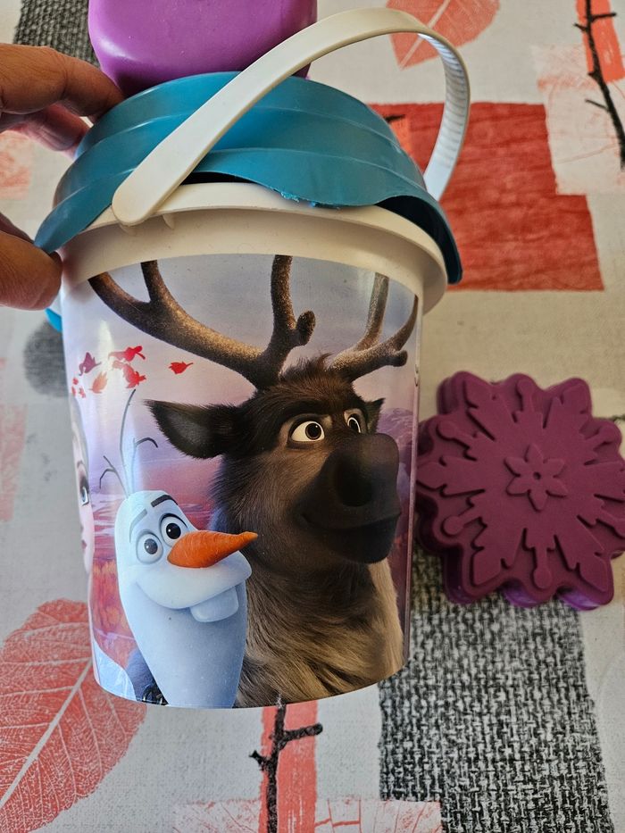 Set saut et moule plage disney reine des neiges - photo numéro 2