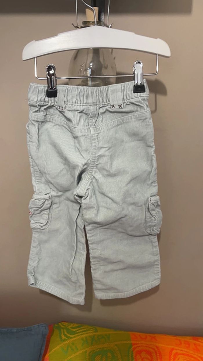 pantalon velours Fille 18 mois - photo numéro 2