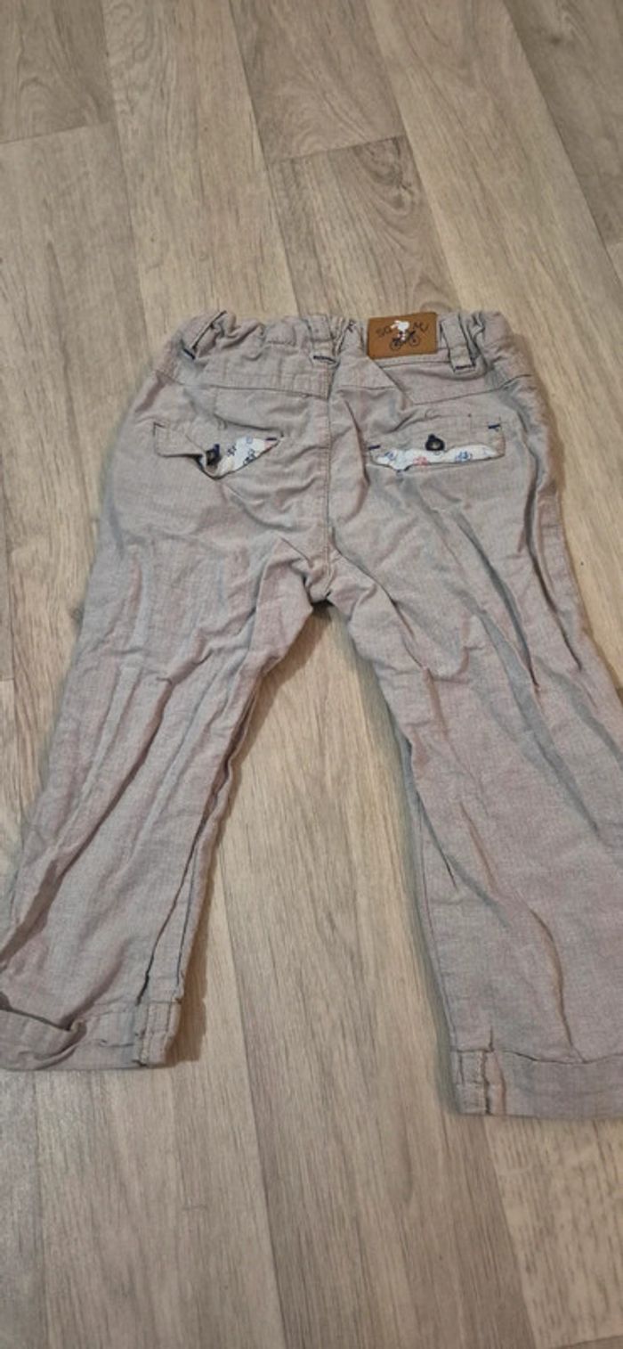 Lot de 2 pantalons - 18 mois - photo numéro 3