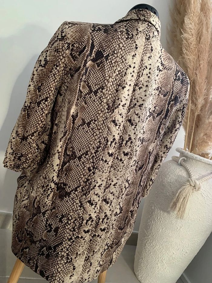 Blazer Stradivarius beige taille S - photo numéro 4