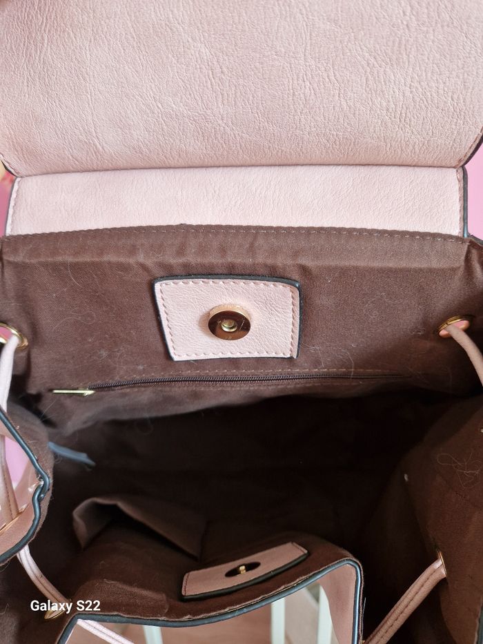 Sac à dos rose clair - photo numéro 3