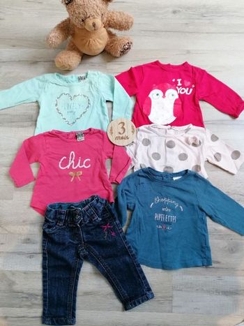 Lot de vêtement 3 mois fille