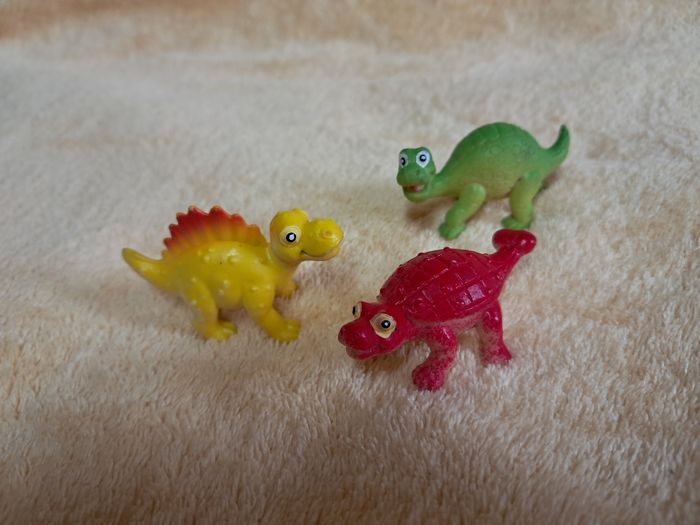 Lot de minis dinos rigolos - photo numéro 2