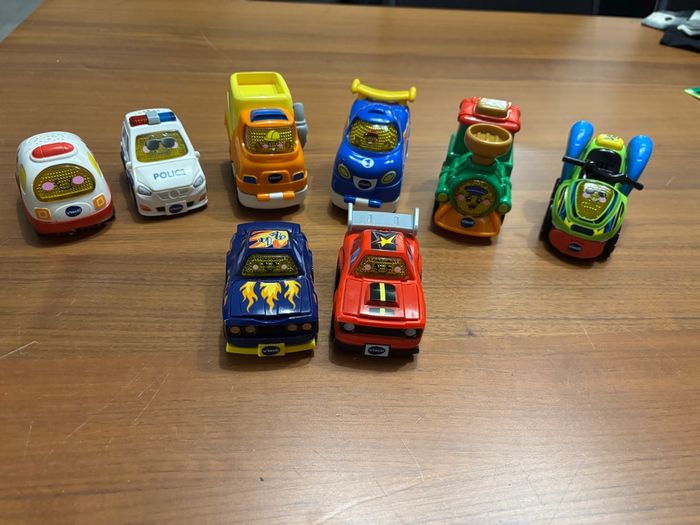 Lot de 8 tut tut bolides