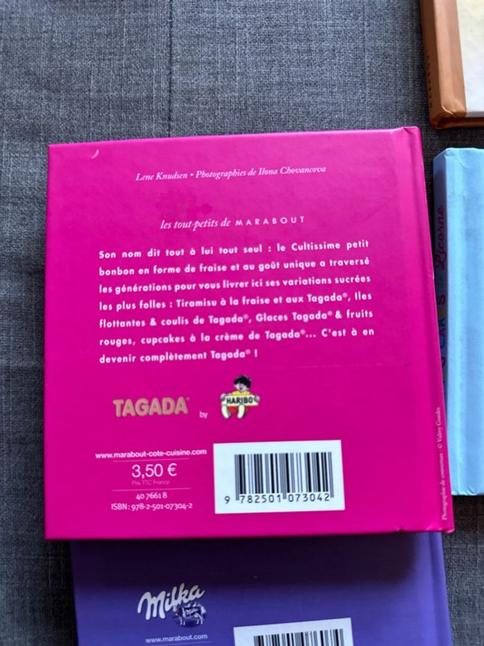 Livres recettes tagada, milka, twix et mig cakes - photo numéro 3