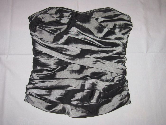 Bustier Camaïeu 36 Gris Femme - photo numéro 3