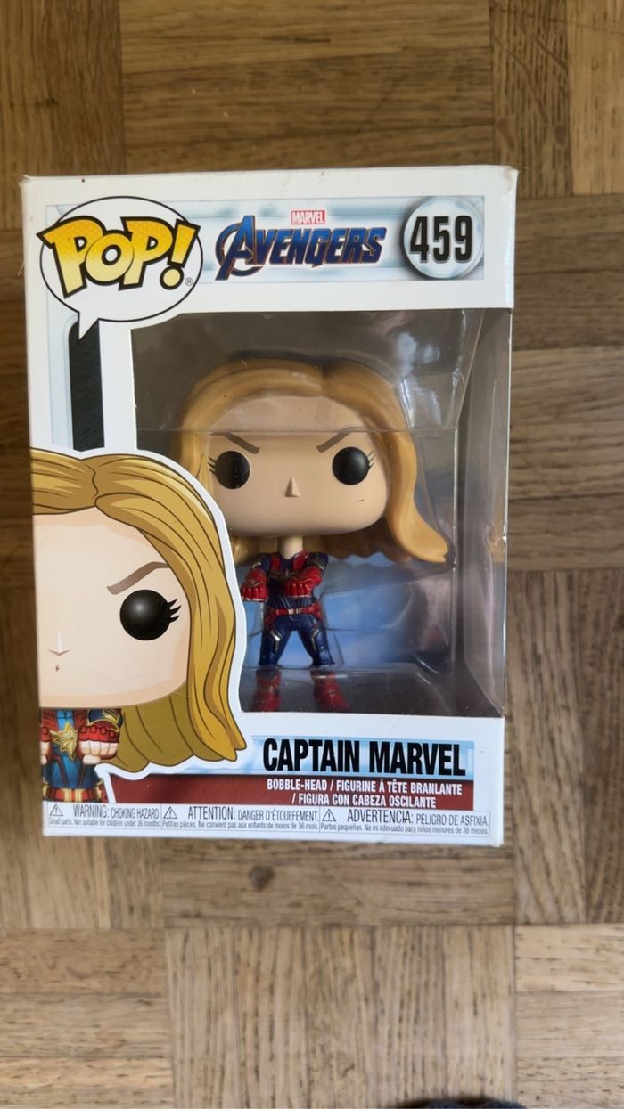 Figurine Pop Captain Marvel