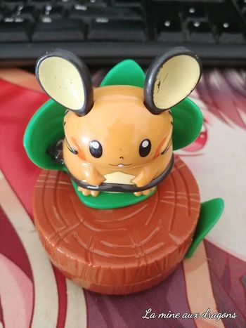 Figurine Dedenne sifflet Pokemon 2014 mcdonald's toys pocket monster mcdo