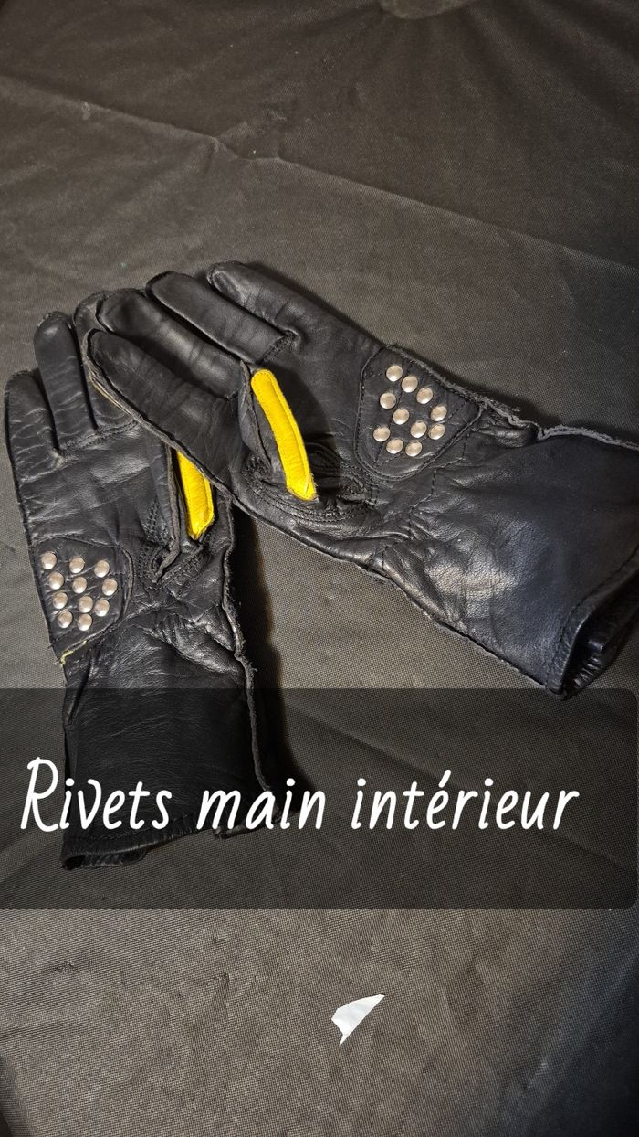 Gants moto cuir SEGURA - photo numéro 3