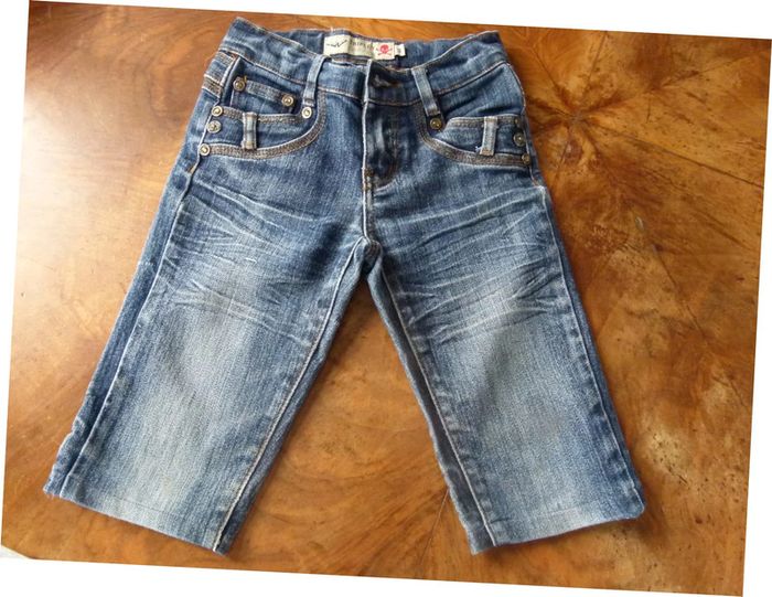 bermuda jeans 8 ans fille