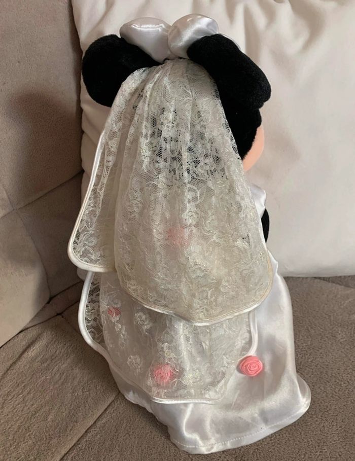 Peluche Minnie Disney mariage - photo numéro 2