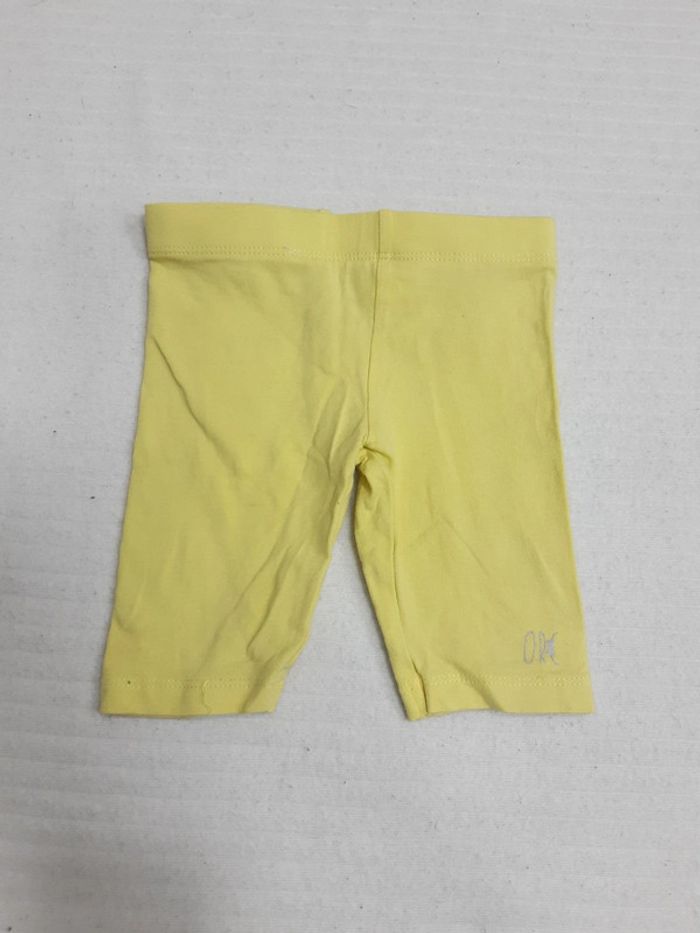 Legging court jaune Orchestra 12 mois