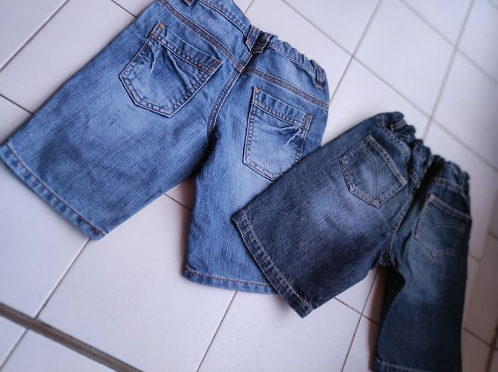Lot 2 short jeans, garçon - photo numéro 6