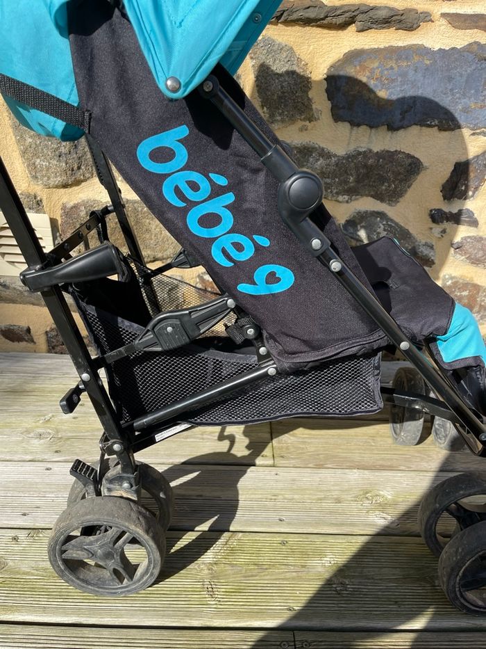 Poussette canne bleu turquoise - Baya 2 - Bébé 9 - photo numéro 3