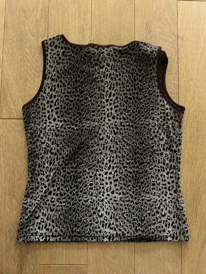 Débardeur panthère 123 taille 38/40 très bon état - photo numéro 5